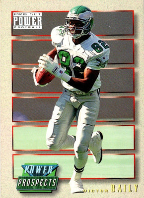1993 Pro Set Power Update Prospects Gold Victor Bailey #PP25
