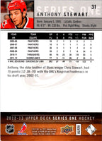 2012 Upper Deck Anthony Stewart #31
