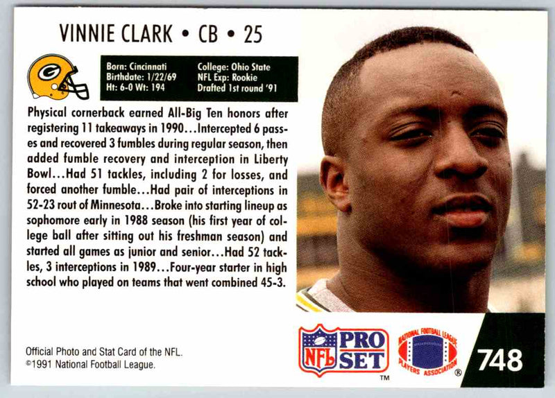 1990 Proset Vinnie Clark