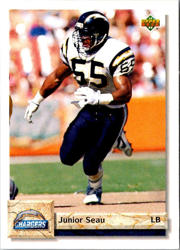 1992 Upper Deck Junior Seau #610