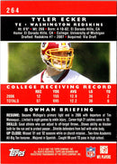 2007 Bowman Tyler Ecker