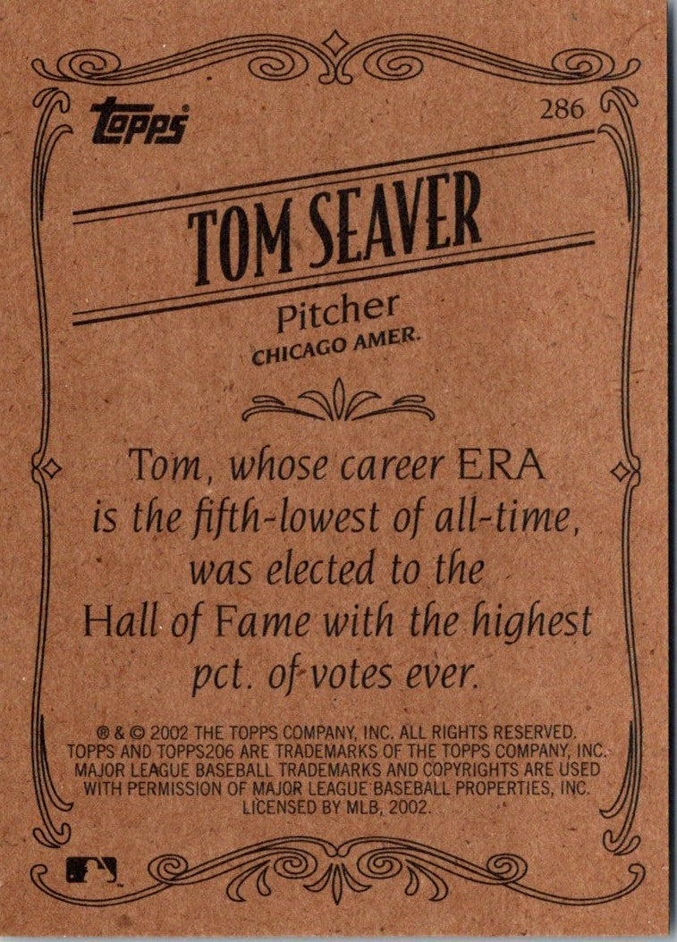 2002 Topps 206 Tom Seaver