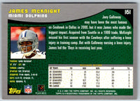 2001 Topps James McKnight #161