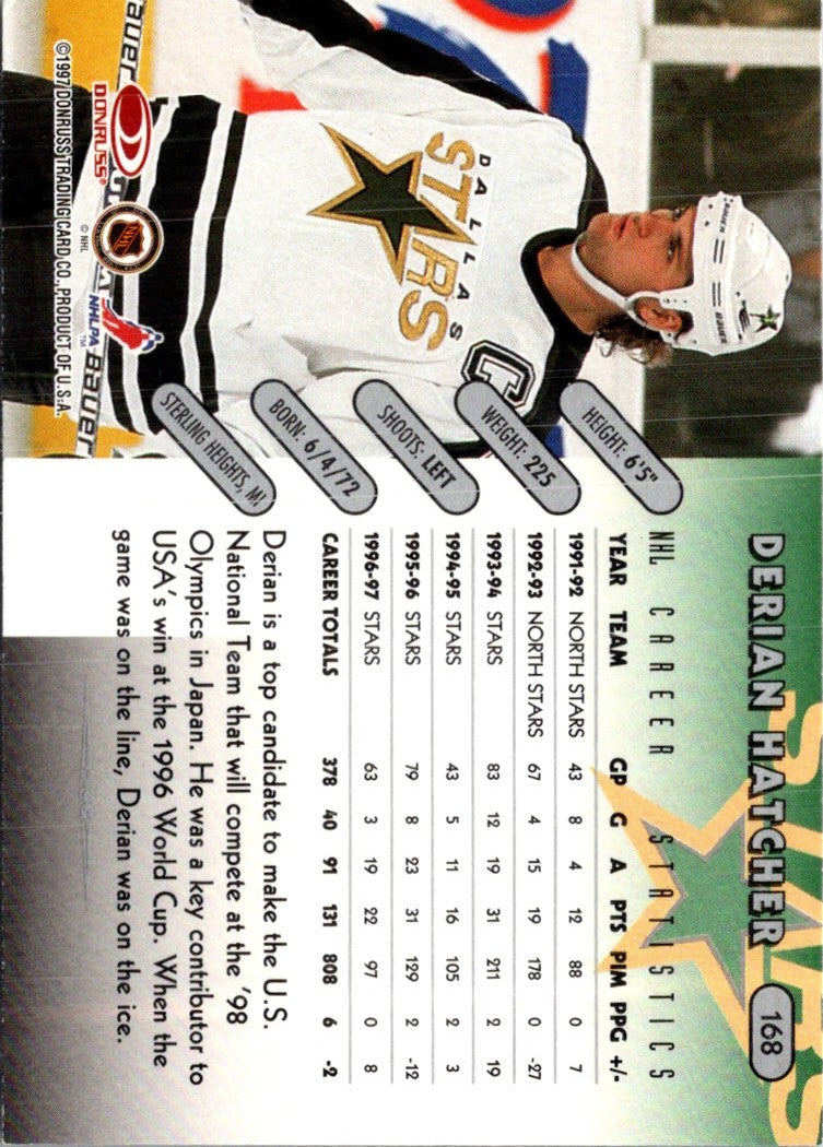 1997 Donruss Derian Hatcher