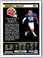 1991 Pinnacle Darryl Talley #204