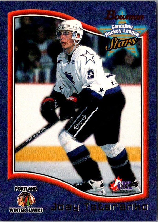 1997 Bowman CHL Joey Tetarenko #86