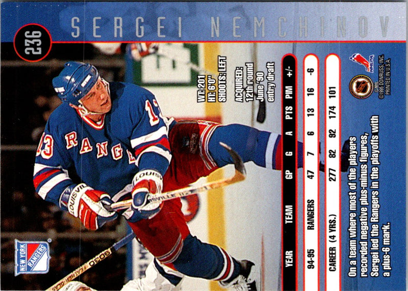 1995 Leaf Sergei Nemchinov