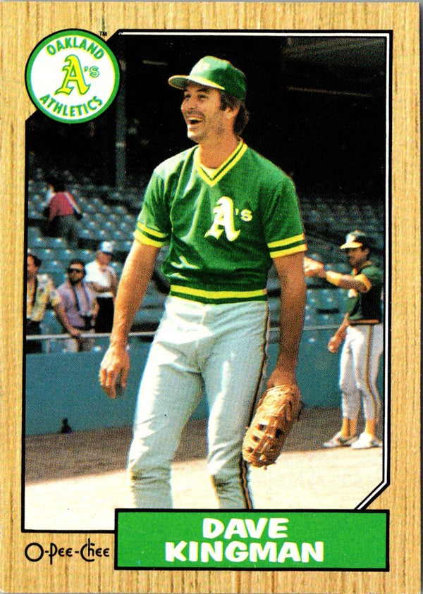 1987 O-Pee-Chee Dave Kingman #266