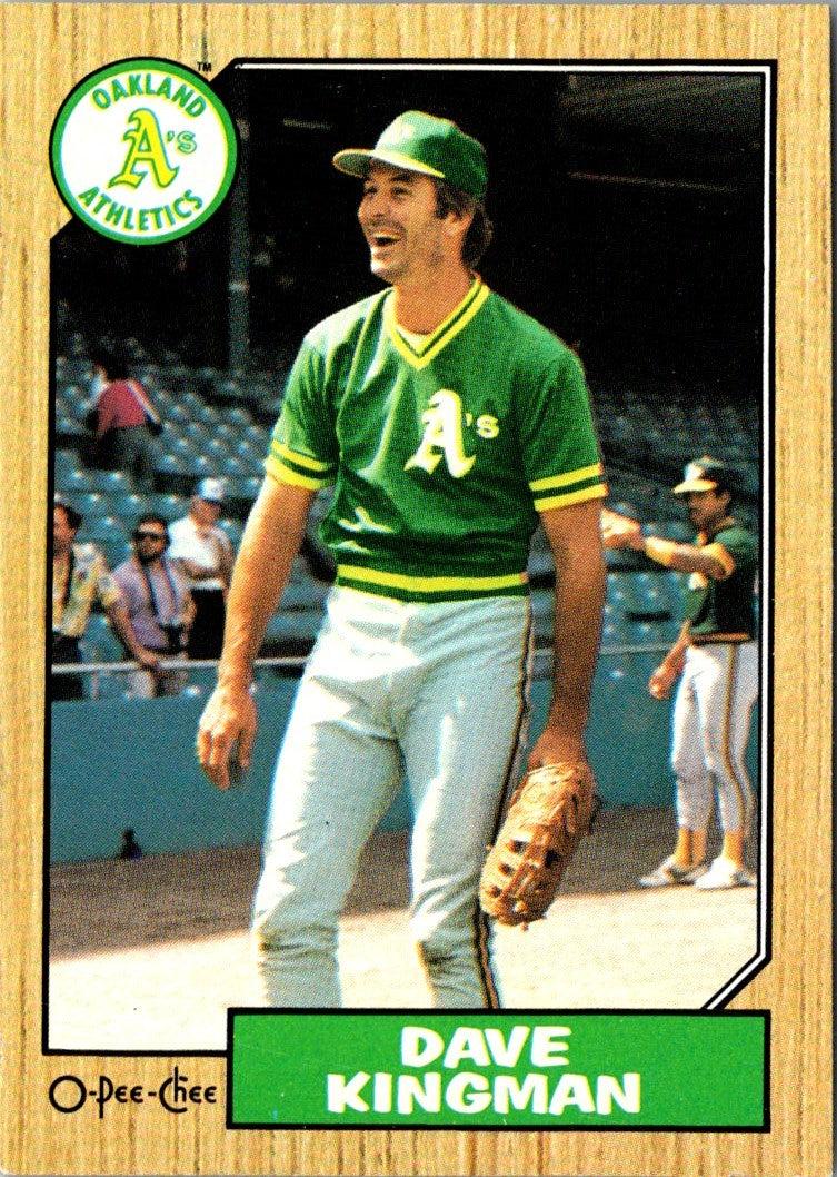 1987 O-Pee-Chee Dave Kingman