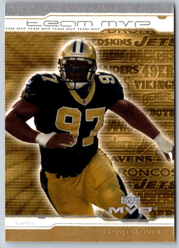 2001 Upper Deck MVP Team La'Roi Glover #MVP16