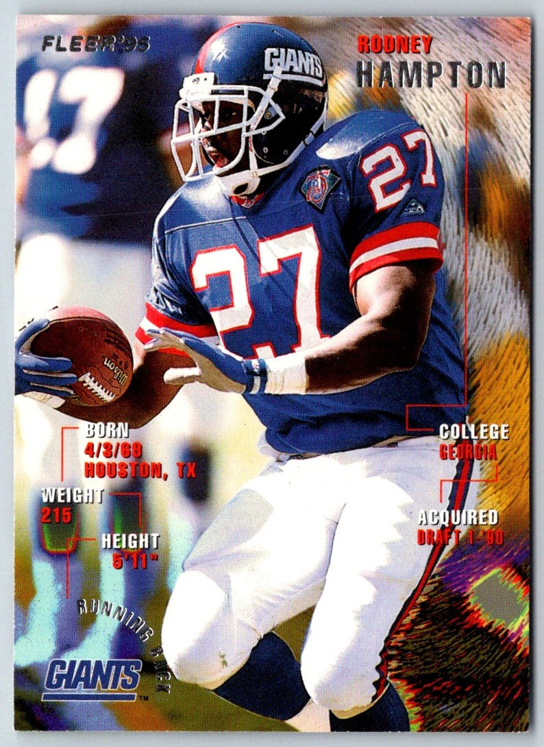 1992 Upper Deck Rodney Hampton