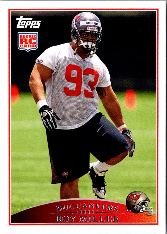 2009 Topps Roy Miller #376 Rookie