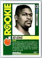 1991 Pinnacle Ed King #287