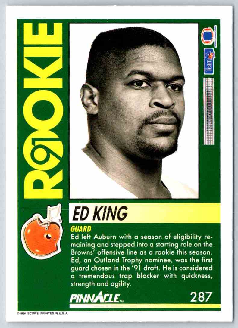 1991 Pinnacle Ed King