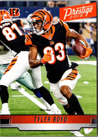 2020 Panini Playoff Goal Line Tyler Boyd #33