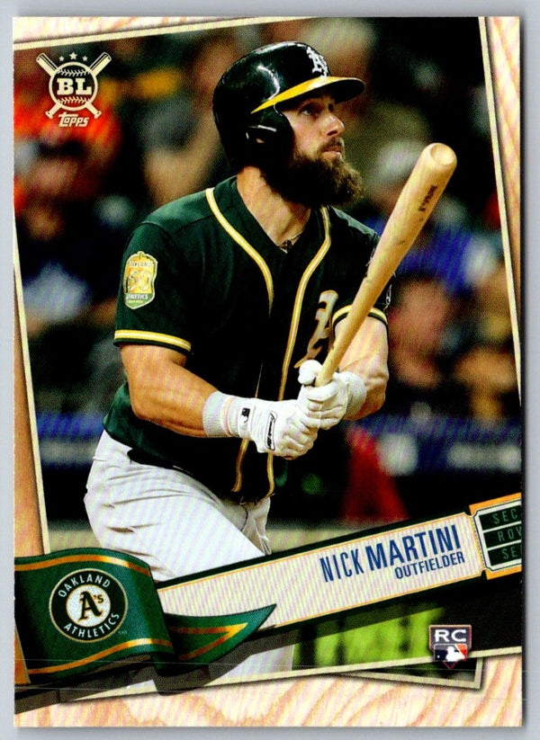 2019 Topps Big League Gold Nick Martini #281