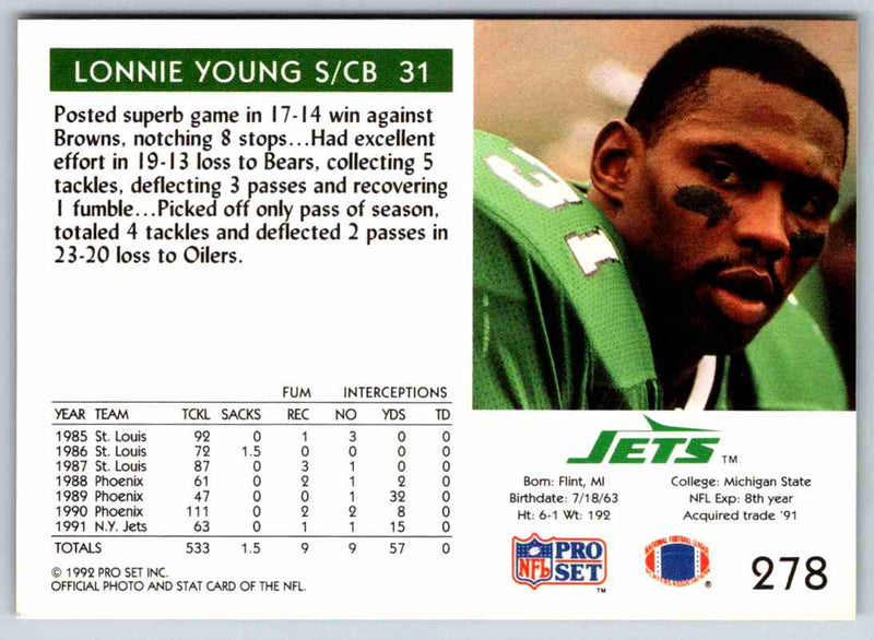 1992 Proset Lonnie Young