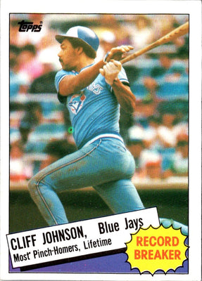1985 Topps Cliff Johnson #4