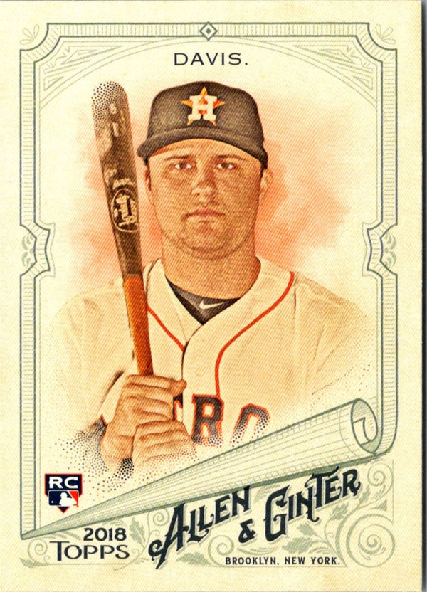 2018 Topps Allen & Ginter J.D. Davis #59 Rookie