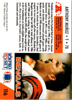 1991 Pro Set Anthony Munoz #116
