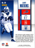 2016 Panini Contenders Sammy Watkins #54