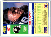 1990 Score Tim Worley #67