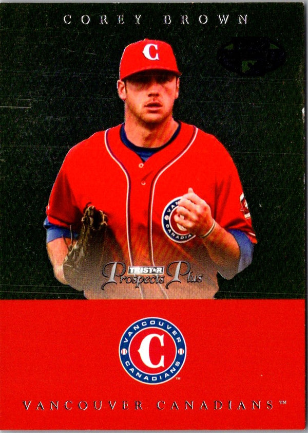 2007 Tristar Prospects Plus Corey Brown #23