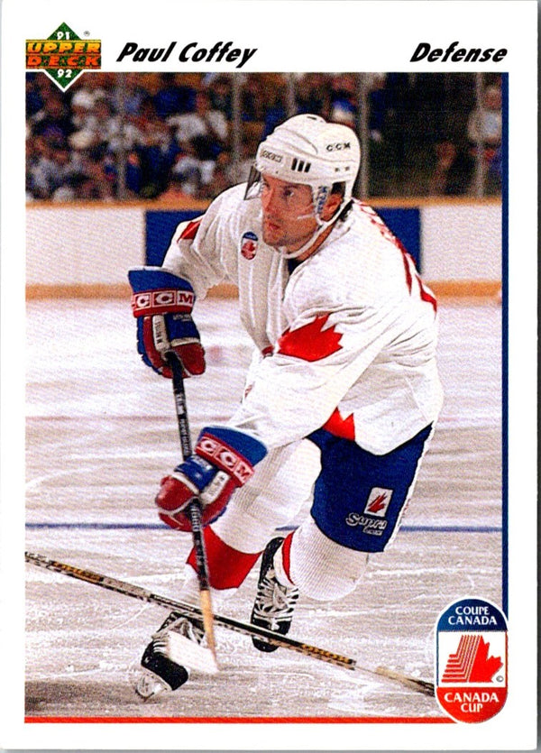 1991 Upper Deck French Paul Coffey #11B