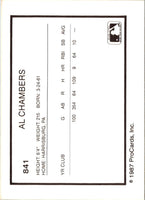 1987 ProCards Al Chambers #841