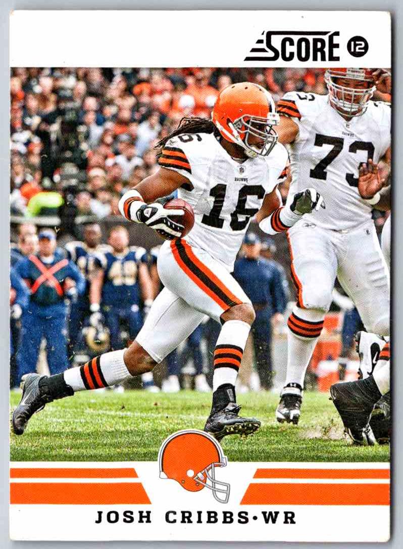 2012 Score Josh Cribbs