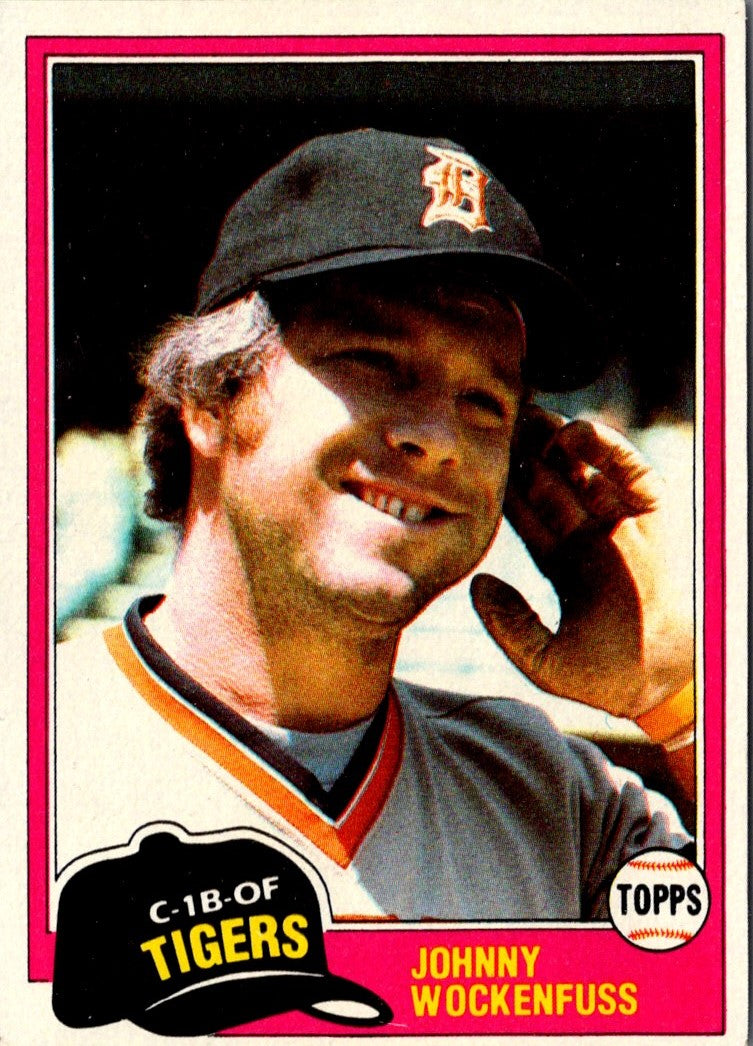 1981 Topps Johnny Wockenfuss