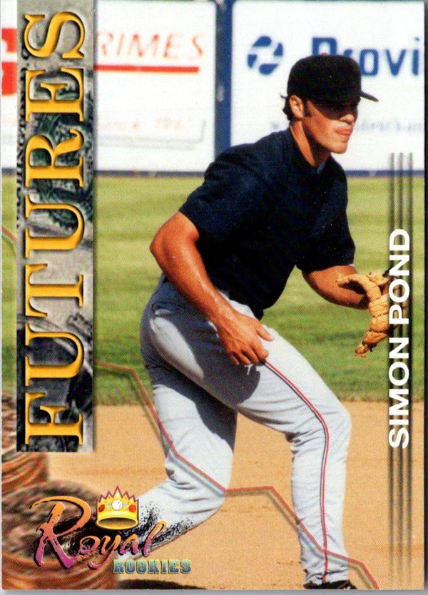 2001 Royal Rookies Futures Simon Pond #11