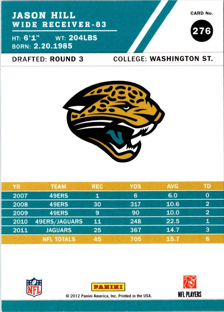 2012 Score Jason Hill