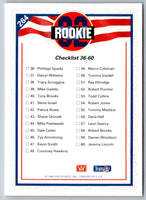 1992 Action Packed Rookie Update Phillippi Sparks #48 Rookie