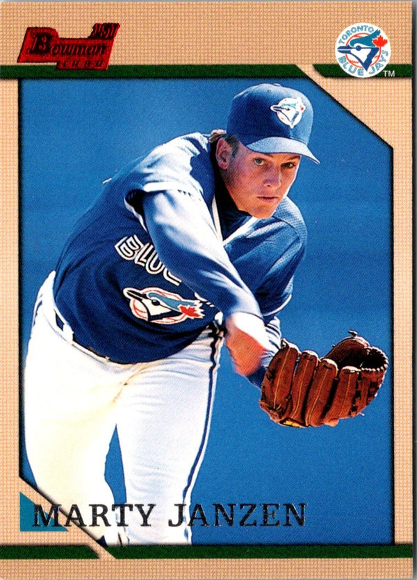 1996 Bowman Marty Janzen #265 Rookie