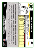 2006 Topps Nick Barnett #52