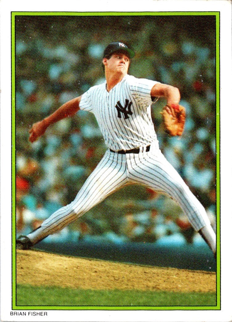 1986 Topps Glossy Send-Ins Brian Fisher