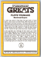 1987 Donruss Floyd Youmans #65