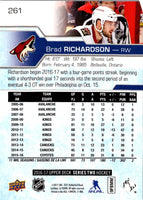 2017 Upper Deck Brad Richardson #261