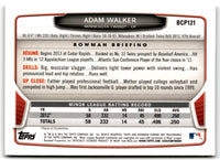 2013 Bowman Chrome Prospects Adam Walker #BCP121