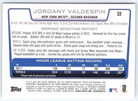 2012 Bowman Jordany Valdespin #32
