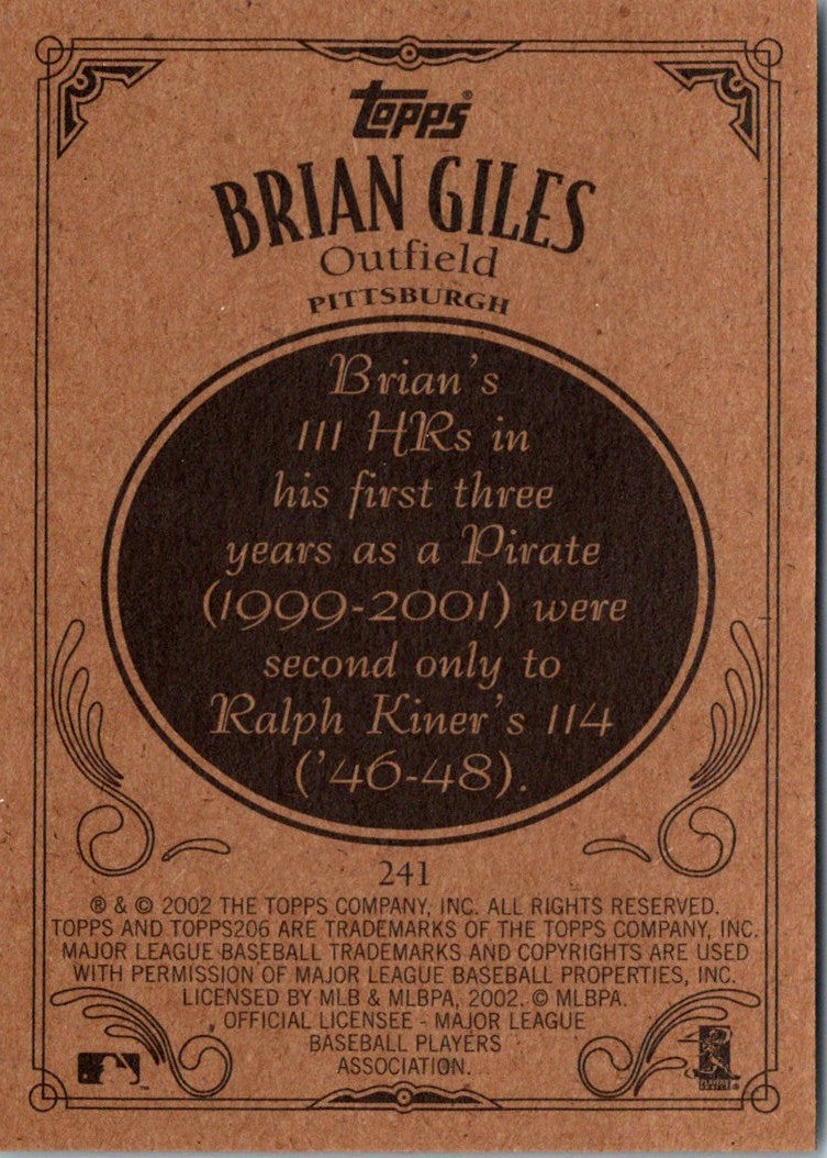 2002 Topps 206 Brian Giles