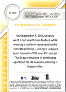 2017 Topps Salute Gregory Polanco