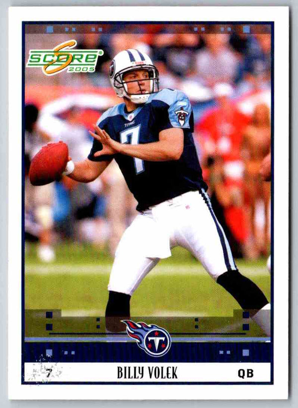 1995 Score Billy Volek #284