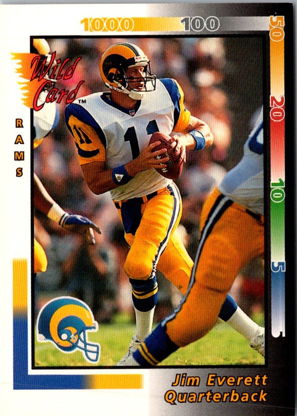 1992 Wild Card Jim Everett #6