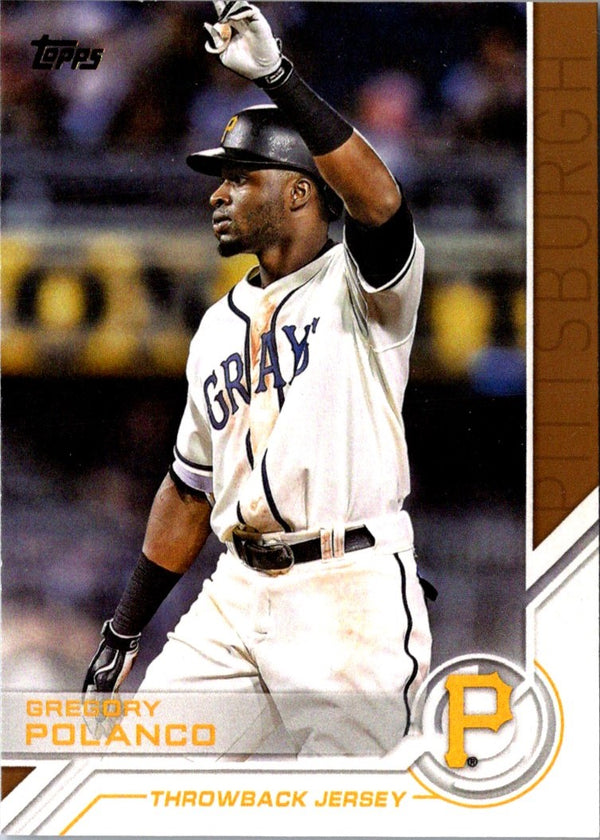 2017 Topps Salute Gregory Polanco #S-198