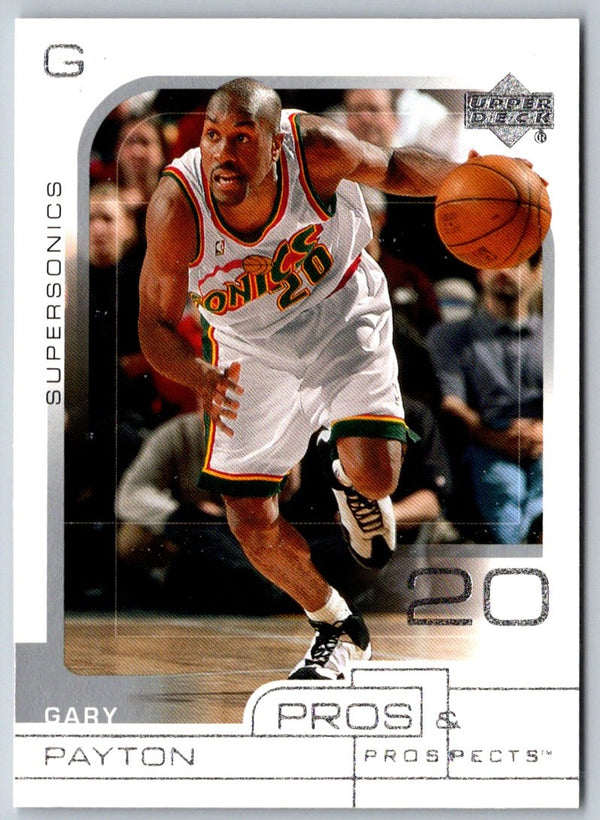 2001 Upper Deck Pros & Prospects Gary Payton #76