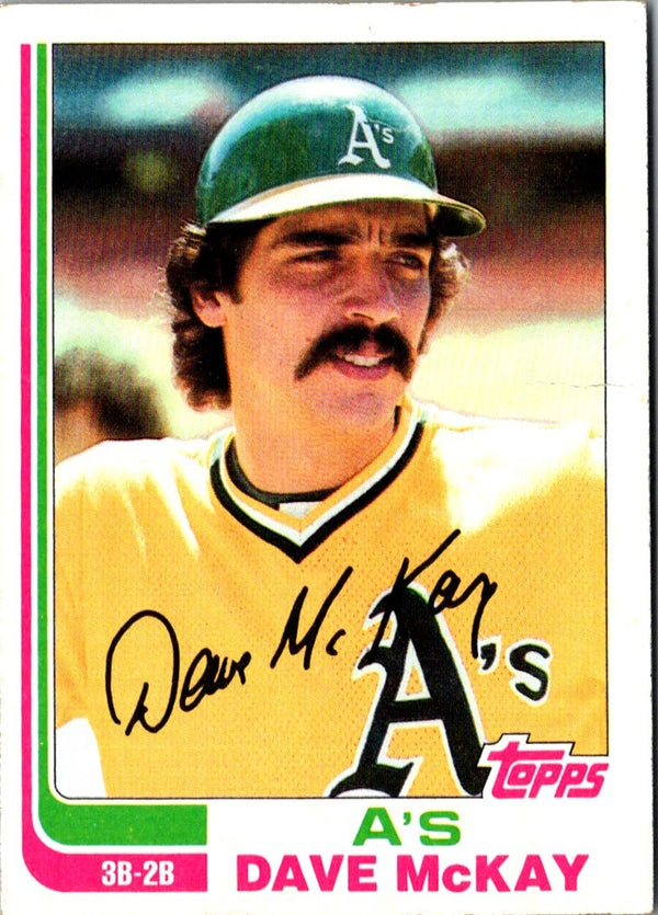 1982 Topps Dave McKay #534