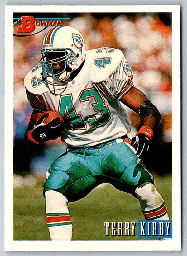 1993 Bowman Football Terry Kirby #320