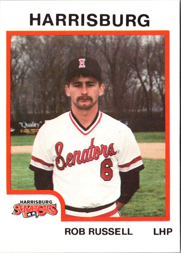 1987 ProCards Rob Russell #385